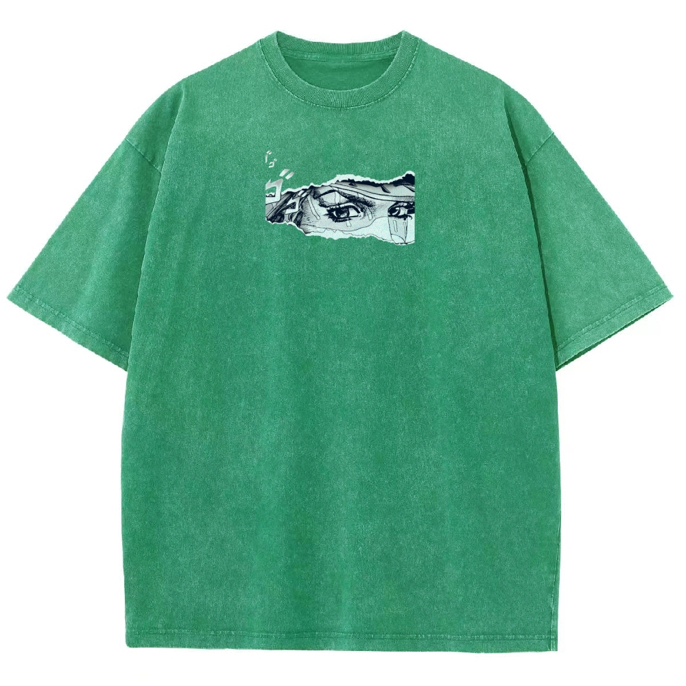 JoJo's Bizarre Adventure SBR Diego Brando Unisex Fit Washed T-Shirt 2508007062