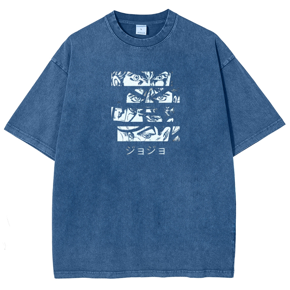 JoJo's Bizarre Adventure SBR Diego Brando Unisex Fit Washed T-Shirt 2508007104