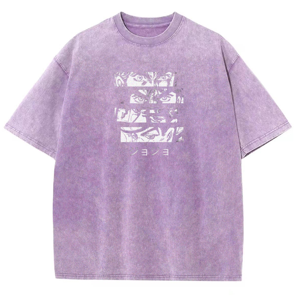 JoJo's Bizarre Adventure SBR Diego Brando Unisex Fit Washed T-Shirt 2508007104