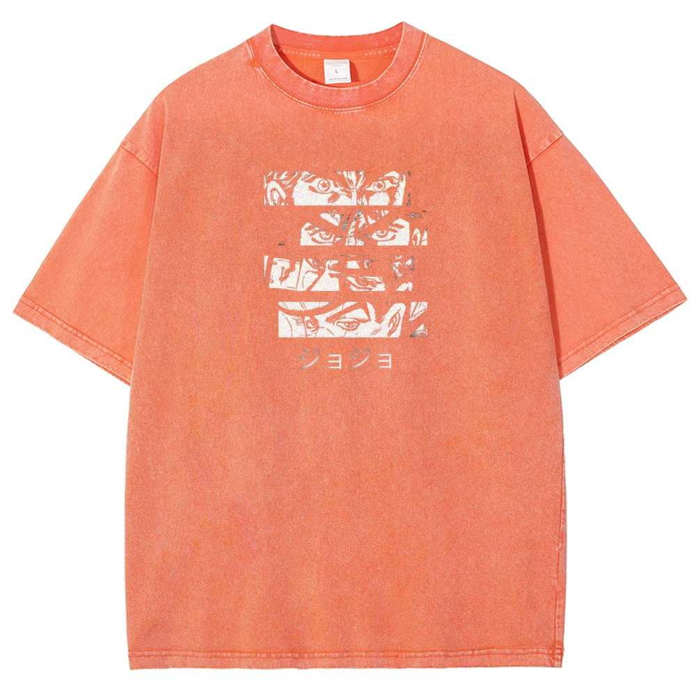JoJo's Bizarre Adventure SBR Diego Brando Unisex Fit Washed T-Shirt 2508007104