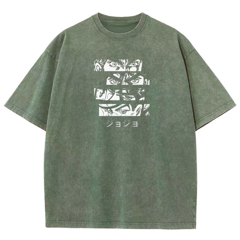 JoJo's Bizarre Adventure SBR Diego Brando Unisex Fit Washed T-Shirt 2508007104