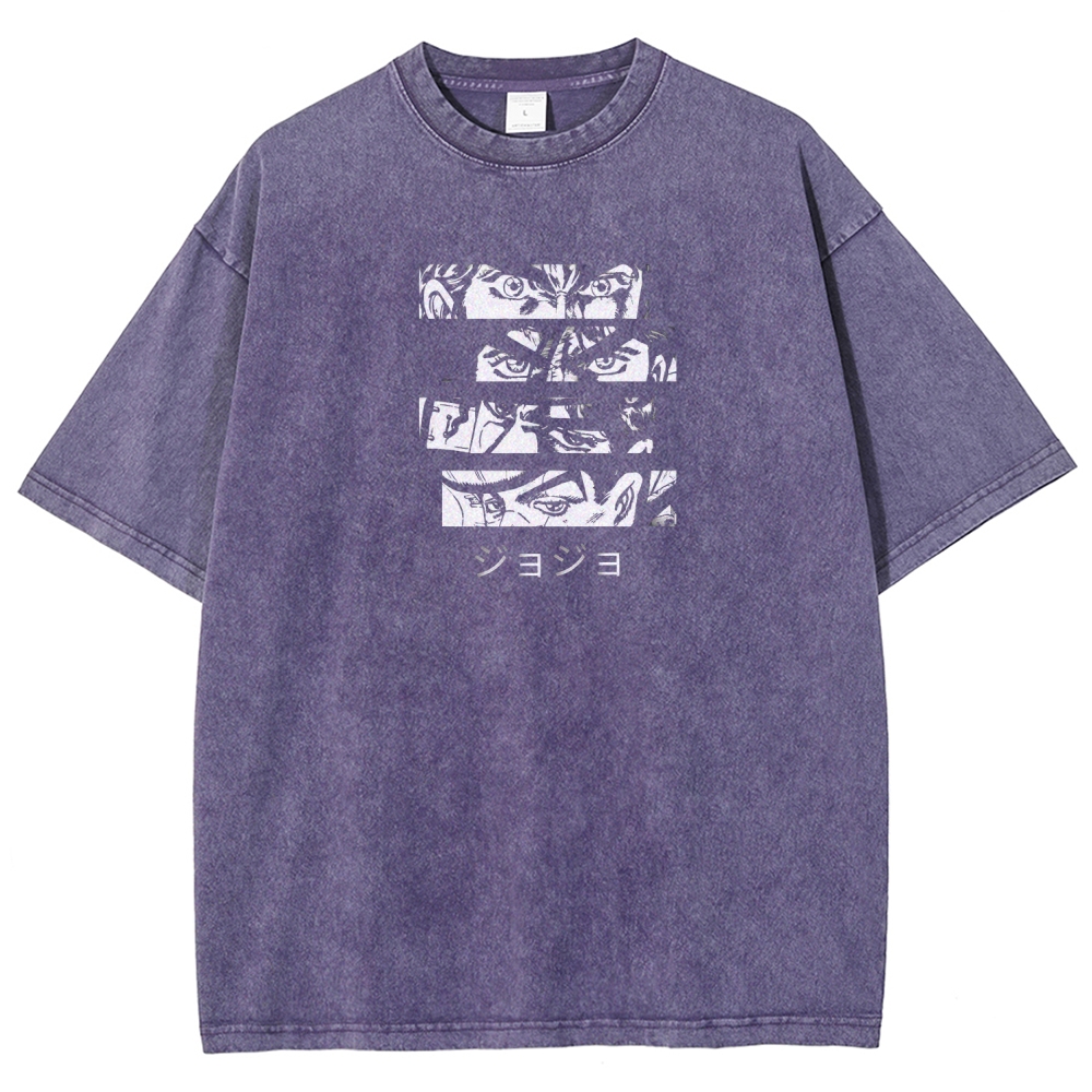 JoJo's Bizarre Adventure SBR Diego Brando Unisex Fit Washed T-Shirt 2508007104