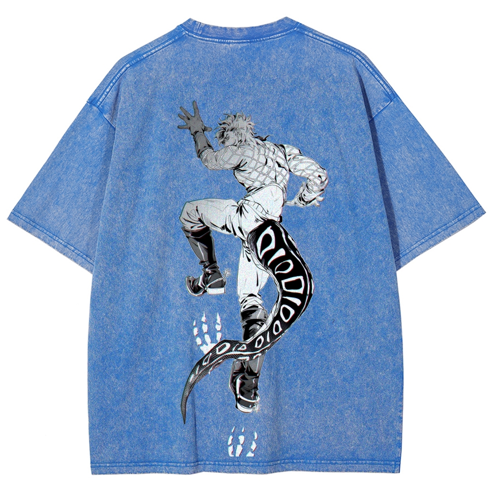JoJo's Bizarre Adventure SBR Diego Brando Unisex Fit Washed T-Shirt 2508007104