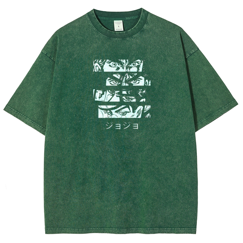 JoJo's Bizarre Adventure SBR Diego Brando Unisex Fit Washed T-Shirt 2508007104