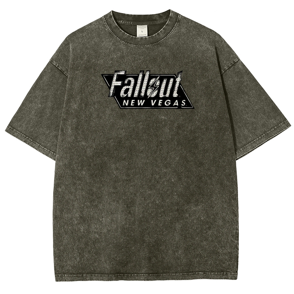 Fallout Unisex Fit Washed T-Shirt 2508007703