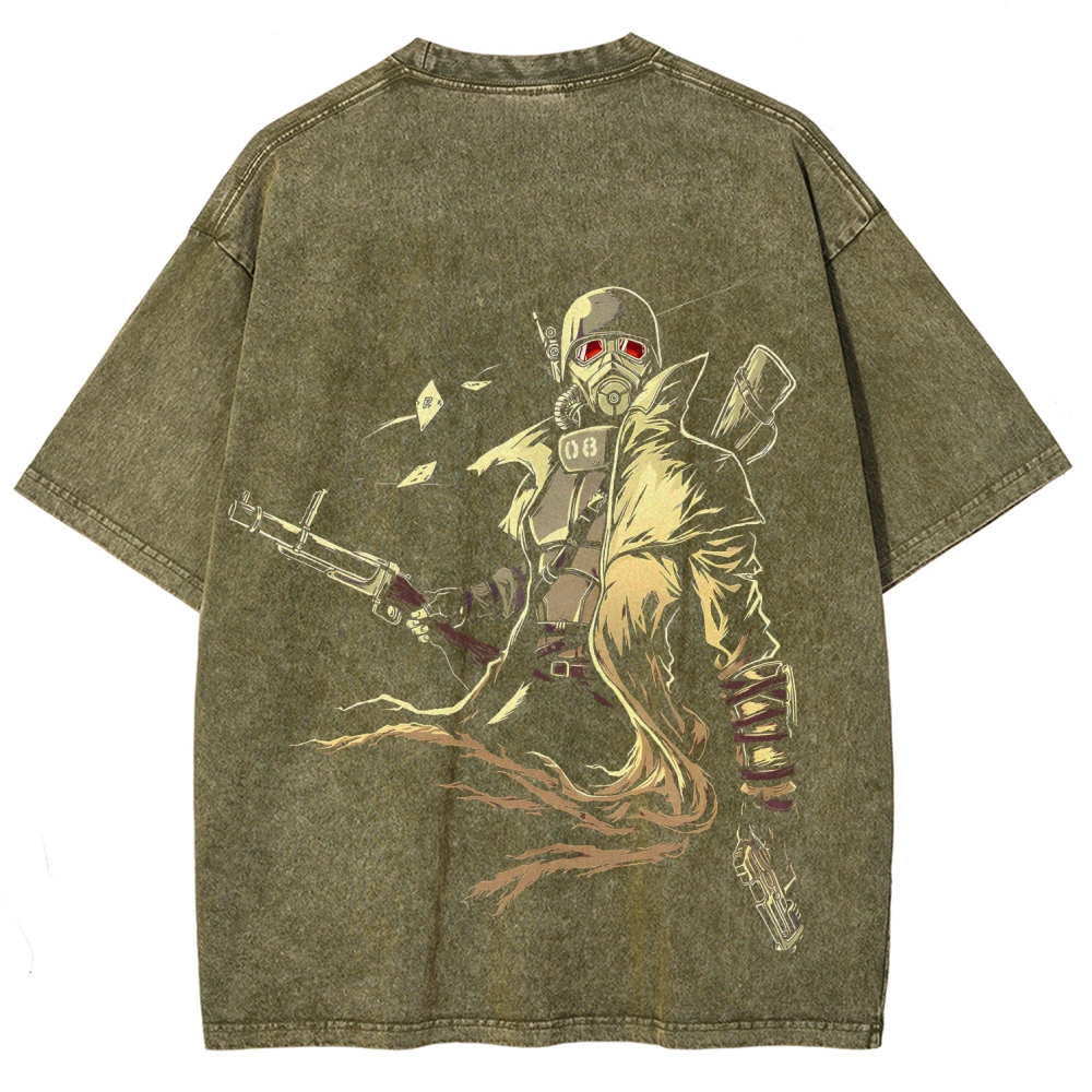 Fallout Unisex Fit Washed T-Shirt 2508007703