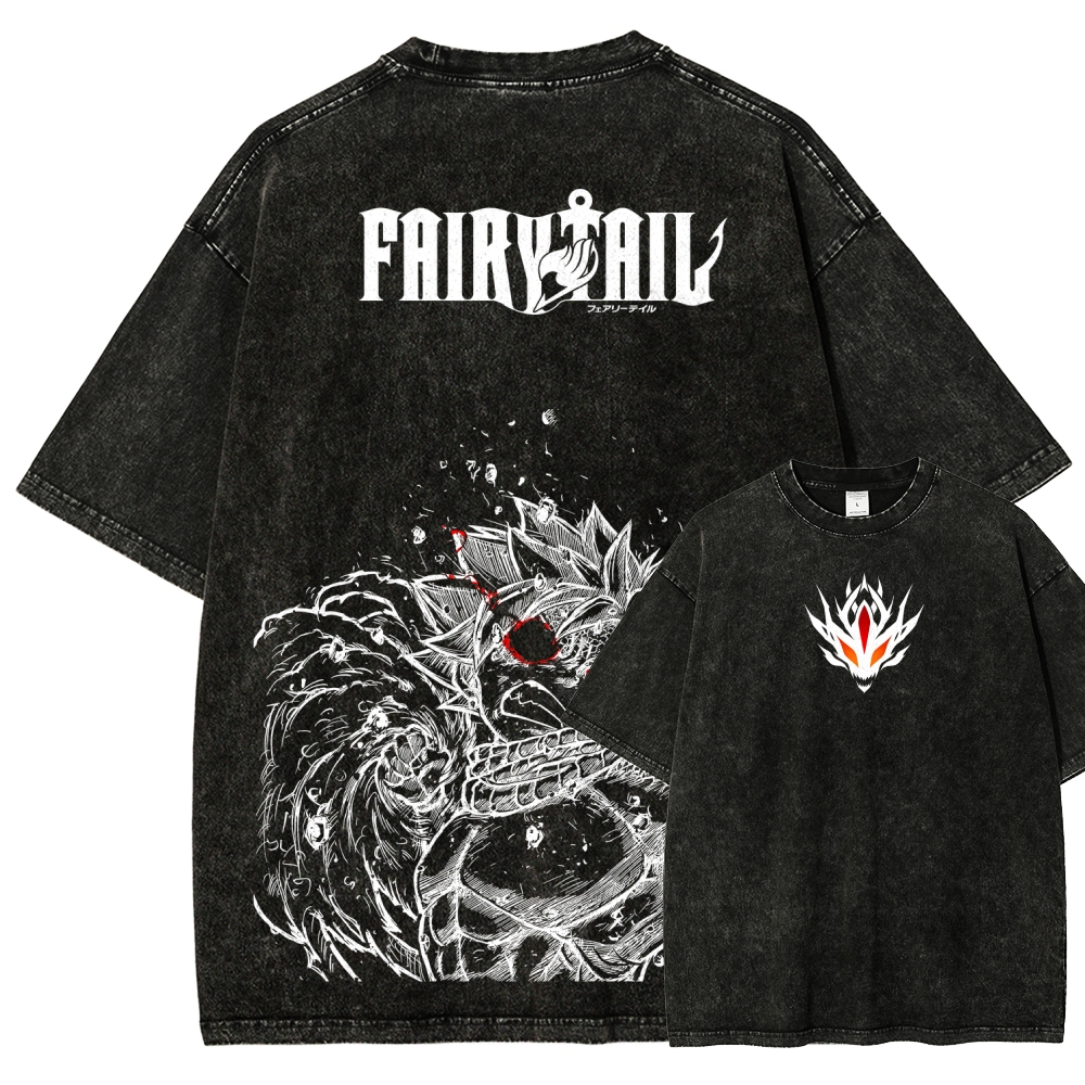 Fairy Tail Unisex Fit Washed T-Shirt 2508008084
