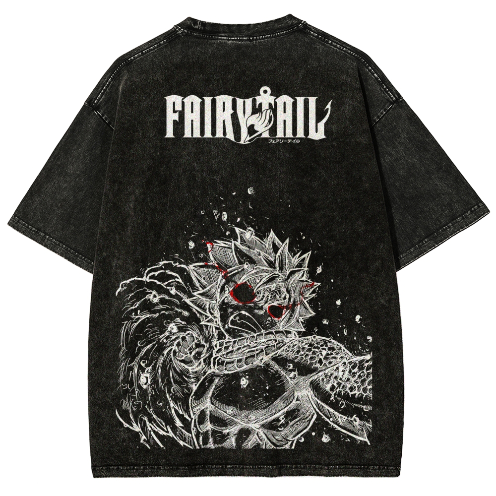 Fairy Tail Unisex Fit Washed T-Shirt 2508008084