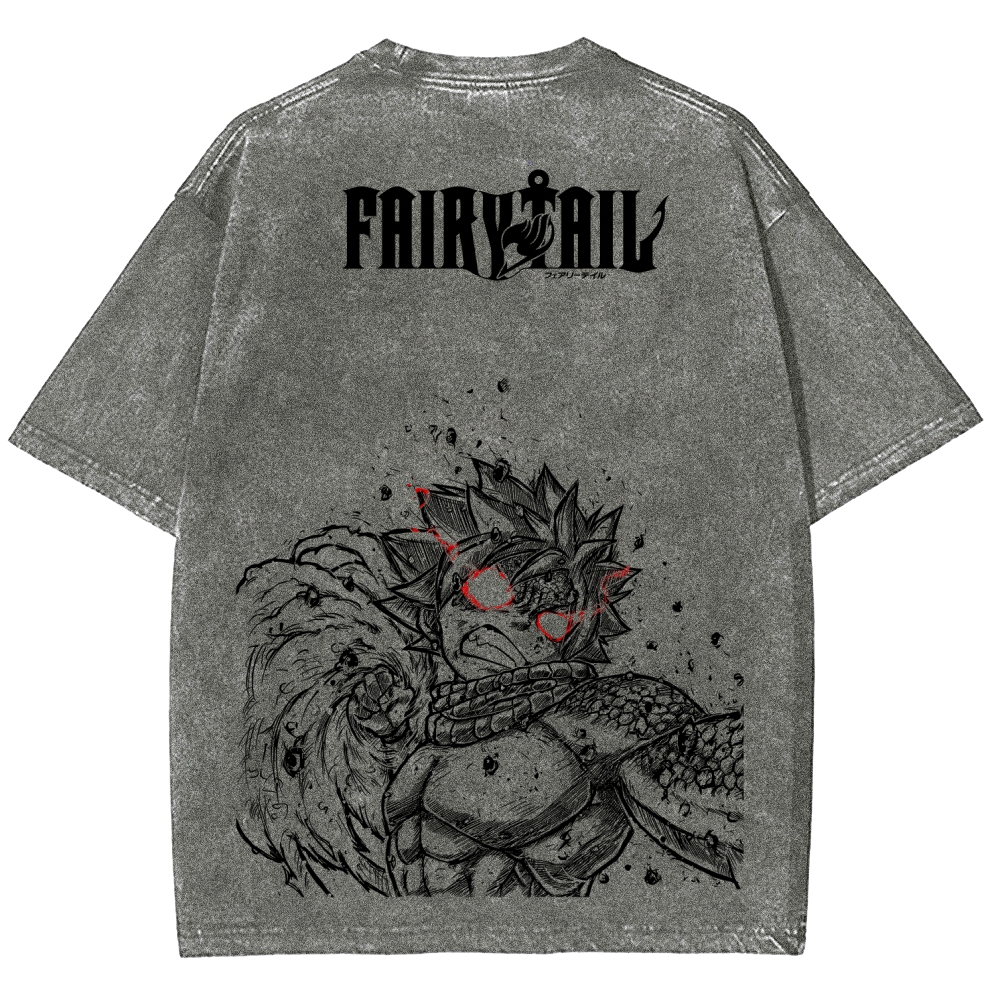 Fairy Tail Unisex Fit Washed T-Shirt 2508008084