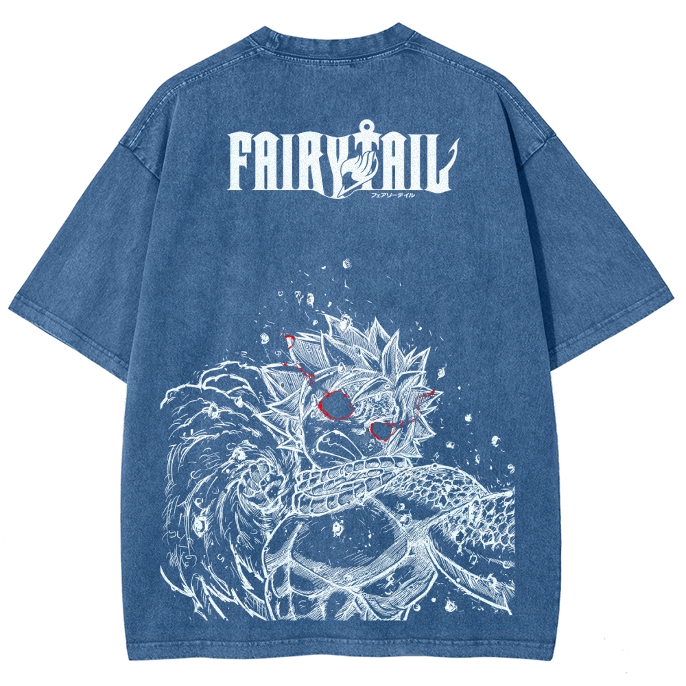 Fairy Tail Unisex Fit Washed T-Shirt 2508008084