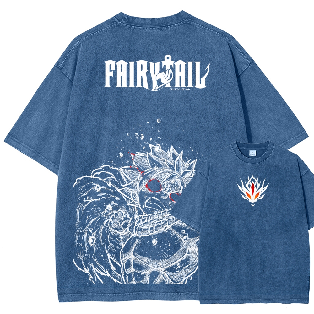 Fairy Tail Unisex Fit Washed T-Shirt 2508008084