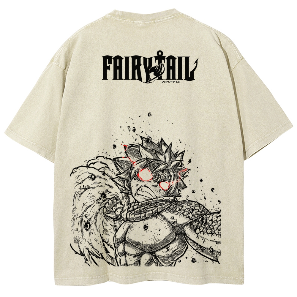 Fairy Tail Unisex Fit Washed T-Shirt 2508008084