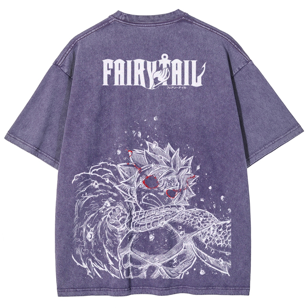 Fairy Tail Unisex Fit Washed T-Shirt 2508008084