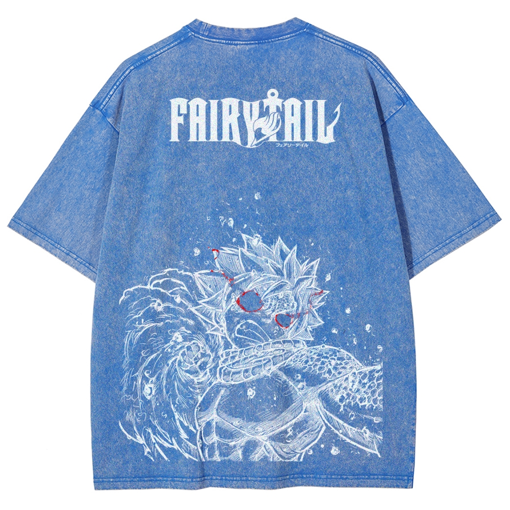 Fairy Tail Unisex Fit Washed T-Shirt 2508008084