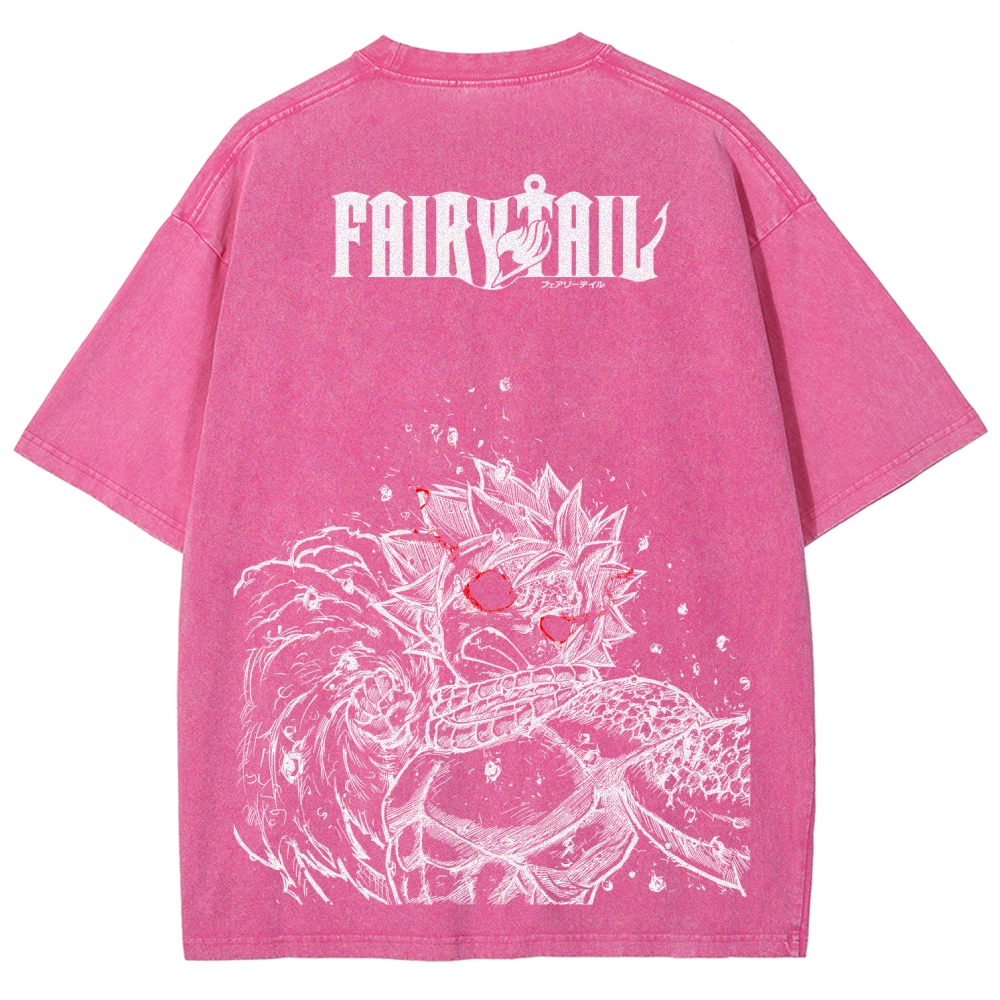 Fairy Tail Unisex Fit Washed T-Shirt 2508008084