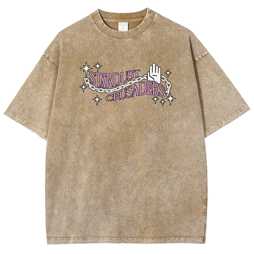 Jojo's Bizarre Adventure Unisex Fit Washed T-Shirt 2508008750