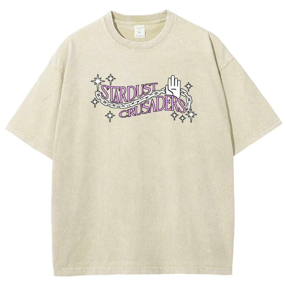 Jojo's Bizarre Adventure Unisex Fit Washed T-Shirt 2508008750
