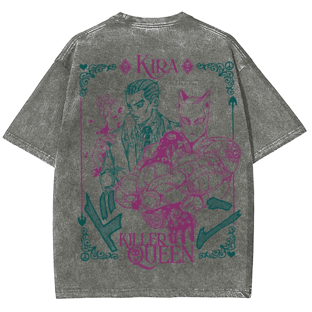 Jojo's Bizarre Adventure Unisex Fit Washed T-Shirt 2508008818