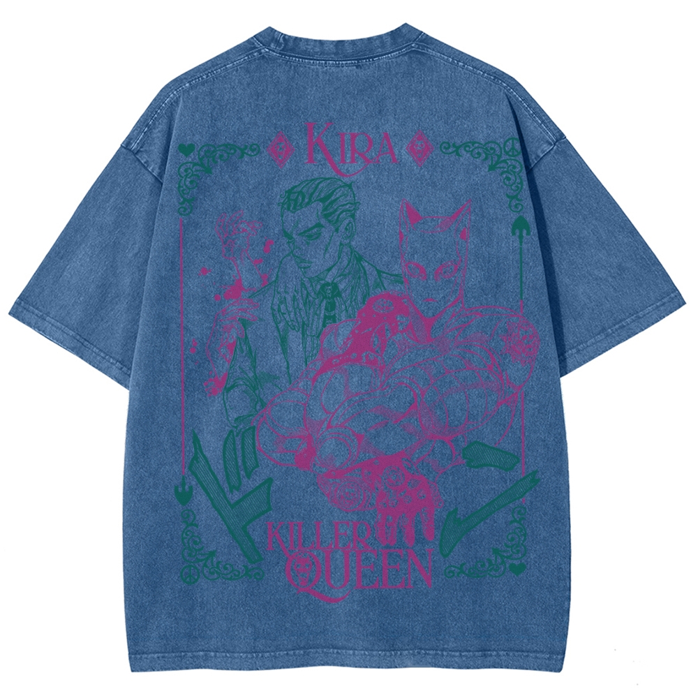 Jojo's Bizarre Adventure Unisex Fit Washed T-Shirt 2508008818