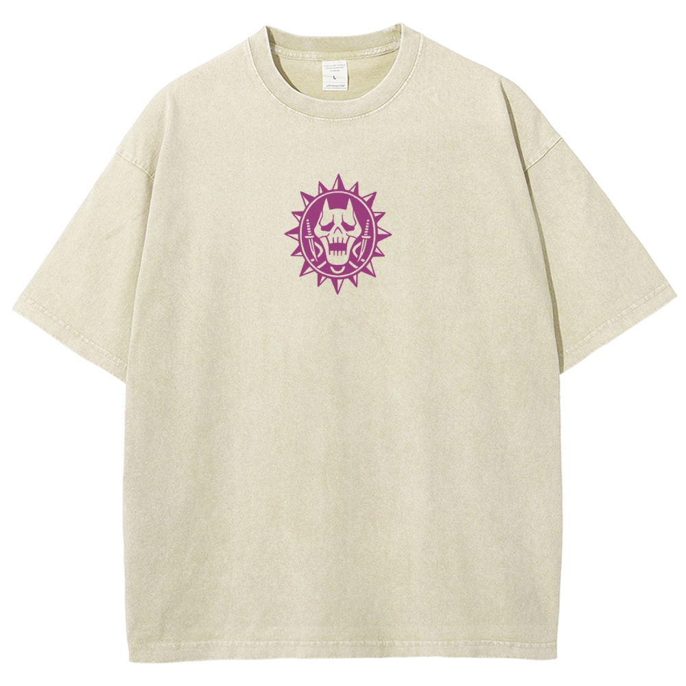 Jojo's Bizarre Adventure Unisex Fit Washed T-Shirt 2508008818