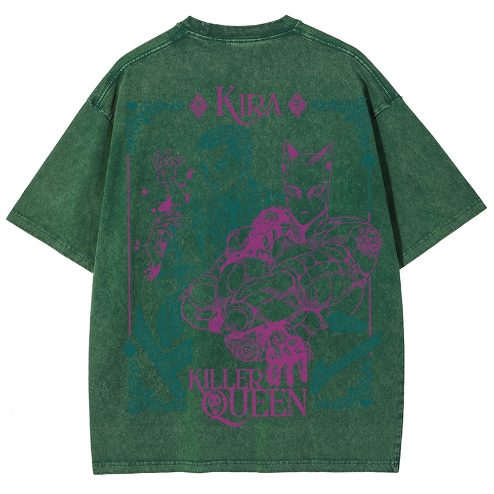 Jojo's Bizarre Adventure Unisex Fit Washed T-Shirt 2508008818