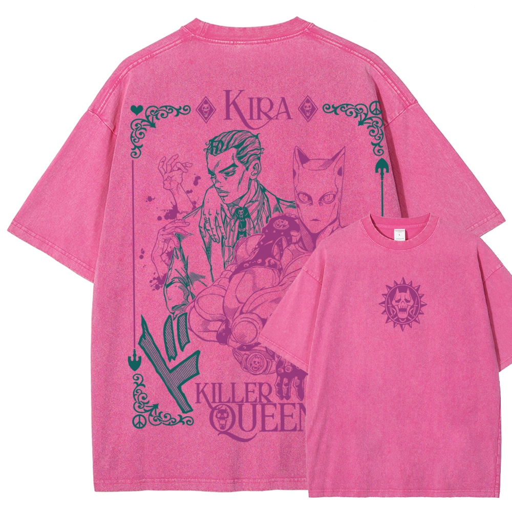 Jojo's Bizarre Adventure Unisex Fit Washed T-Shirt 2508008818