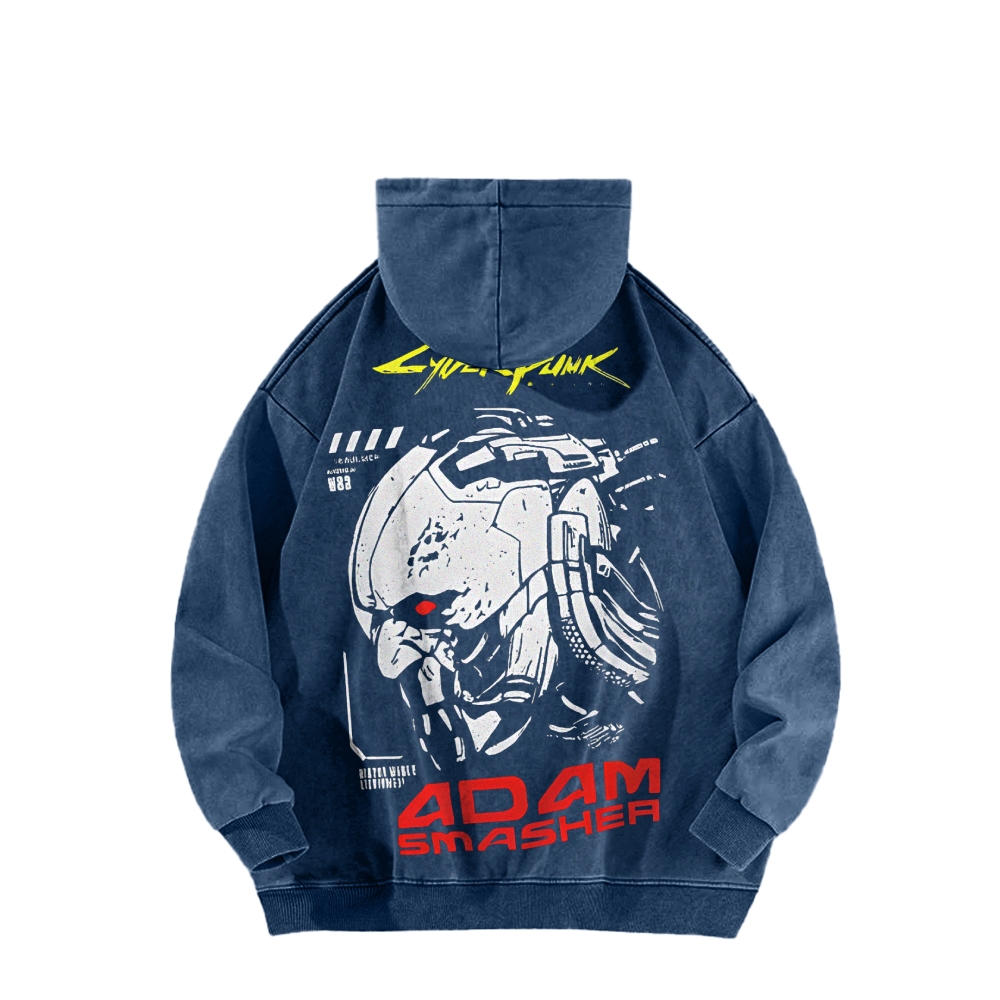 Casual Washed Hoodie 2508010861