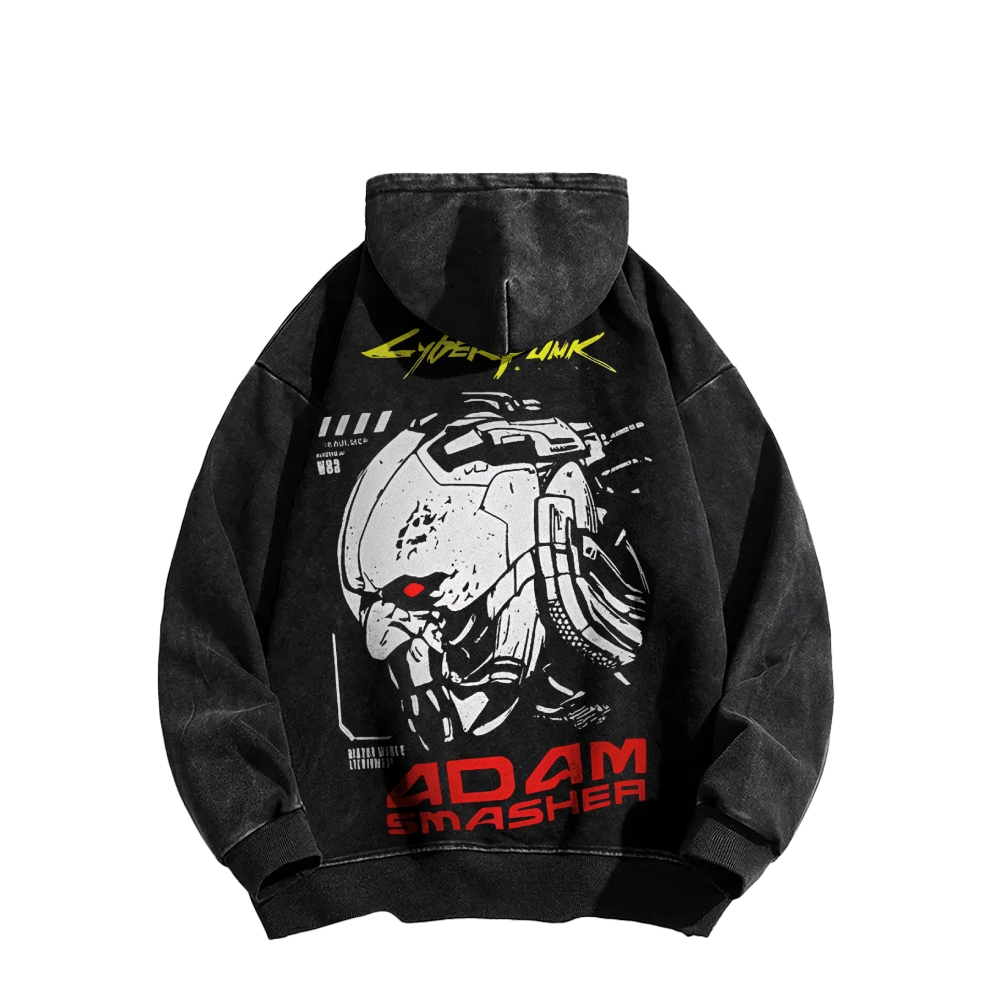 Casual Washed Hoodie 2508010861