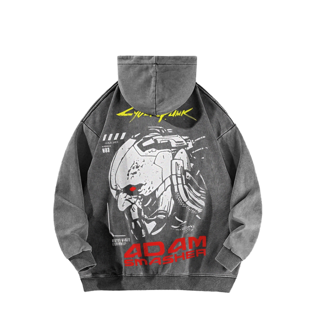 Casual Washed Hoodie 2508010861