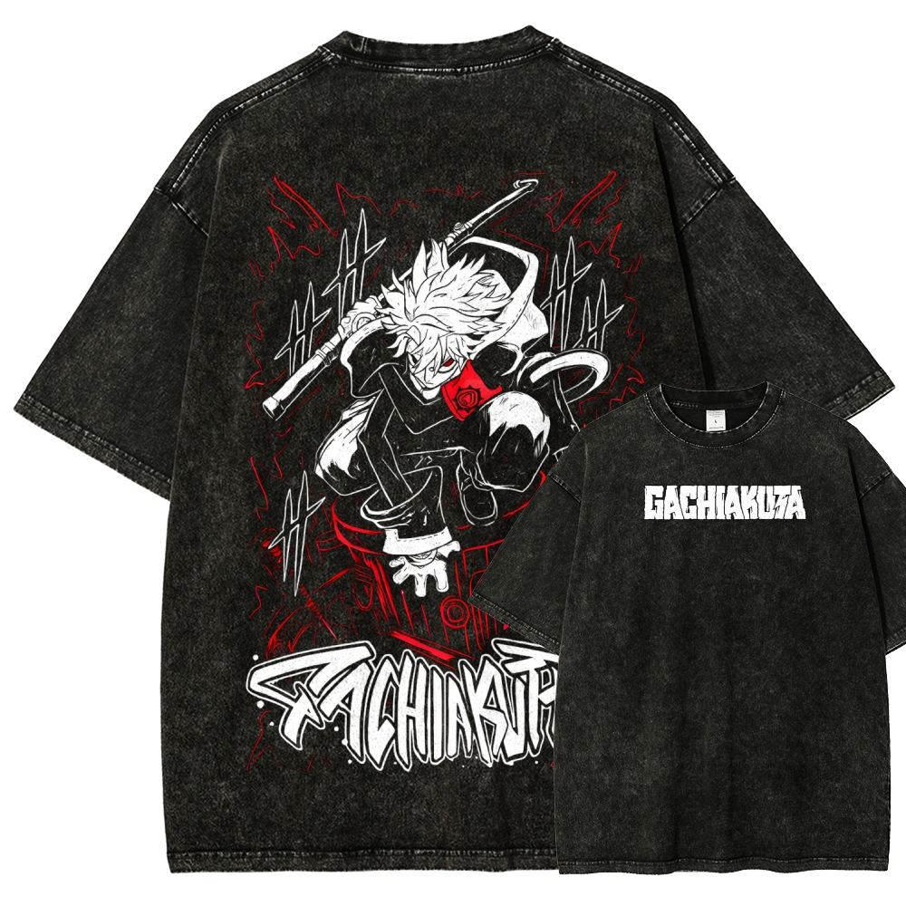 Gachiakuta Unisex Fit Washed T-Shirt 2508011026