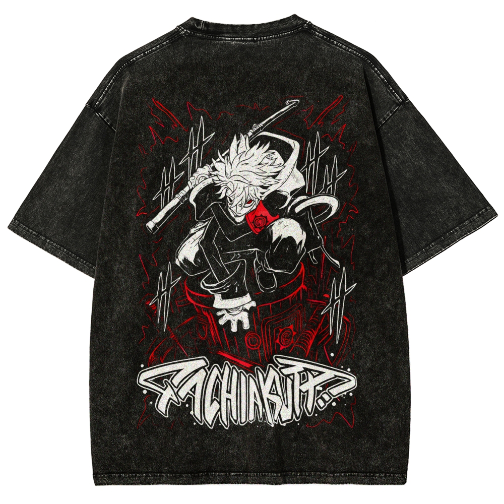 Gachiakuta Unisex Fit Washed T-Shirt 2508011026