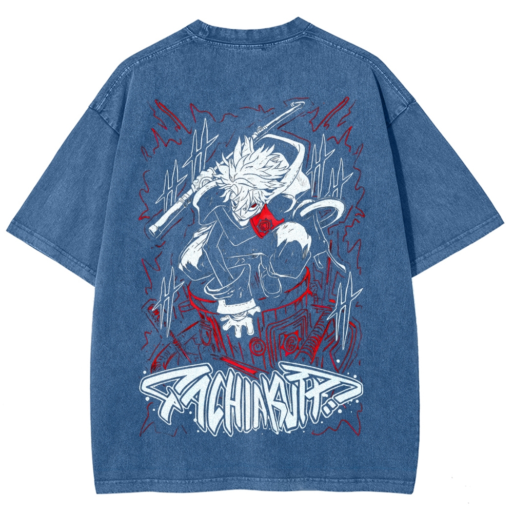 Gachiakuta Unisex Fit Washed T-Shirt 2508011026