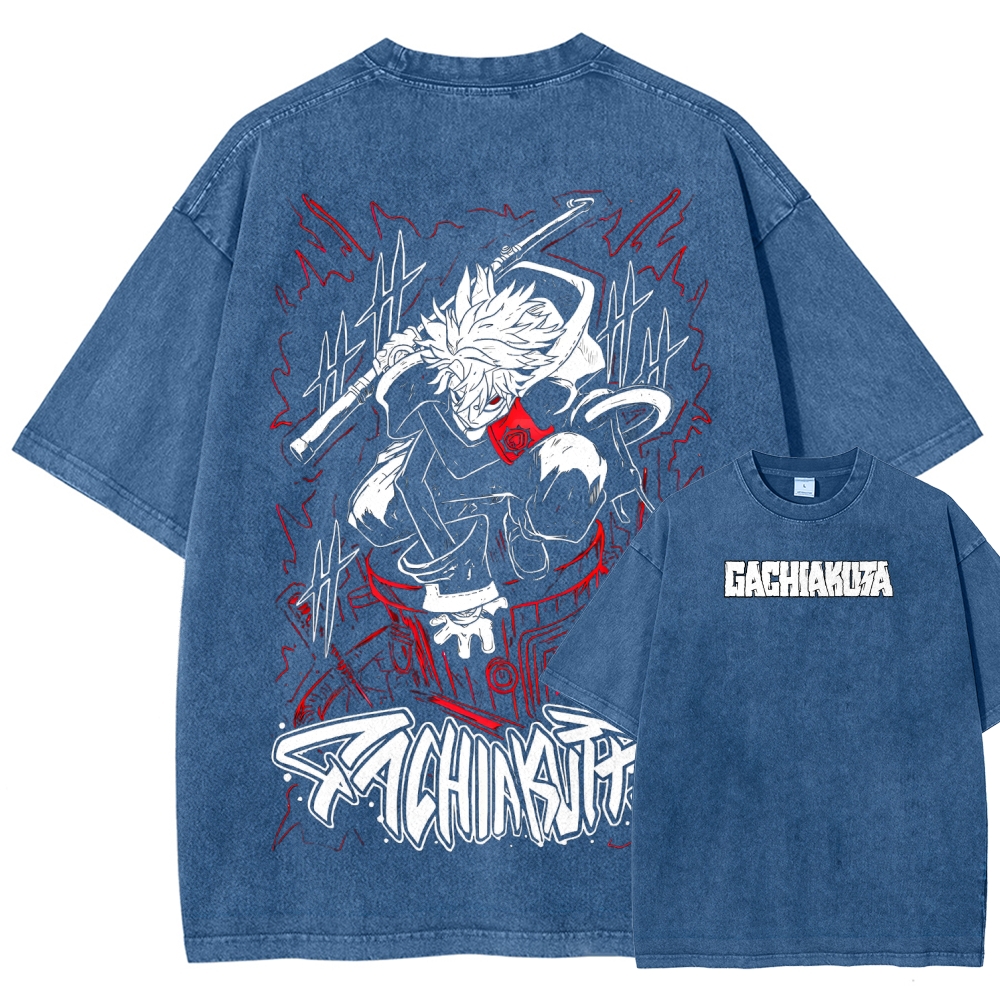 Gachiakuta Unisex Fit Washed T-Shirt 2508011026