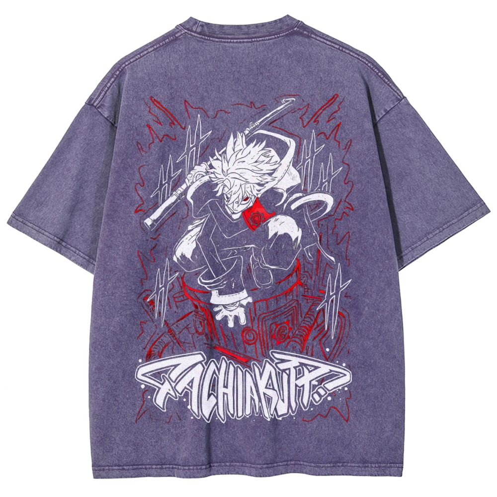 Gachiakuta Unisex Fit Washed T-Shirt 2508011026