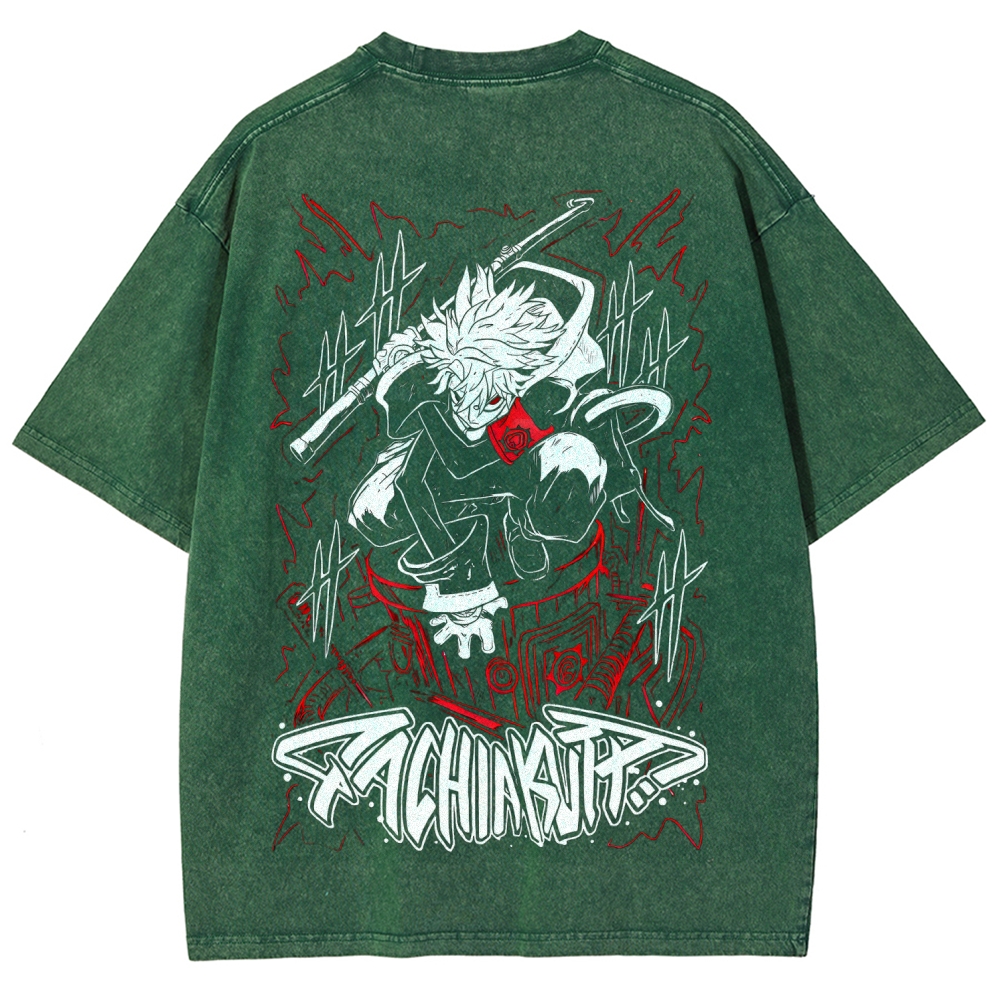 Gachiakuta Unisex Fit Washed T-Shirt 2508011026