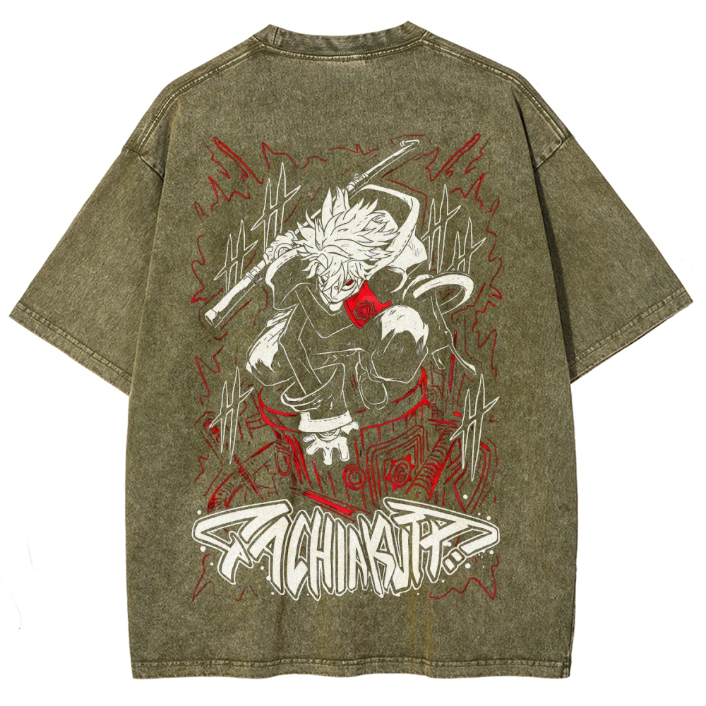 Gachiakuta Unisex Fit Washed T-Shirt 2508011026