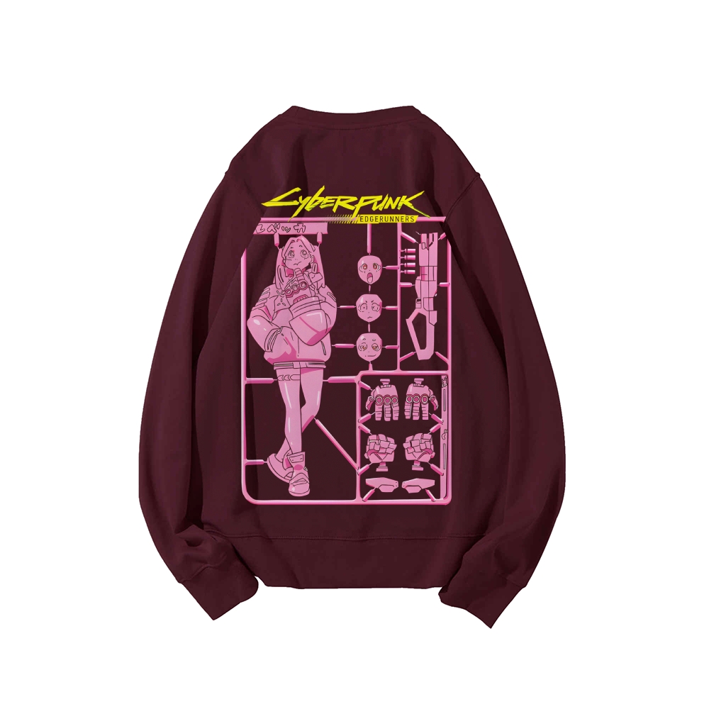 Cyberpunk: Edgerunners Casual Crewneck Sweatshirt 2508011283