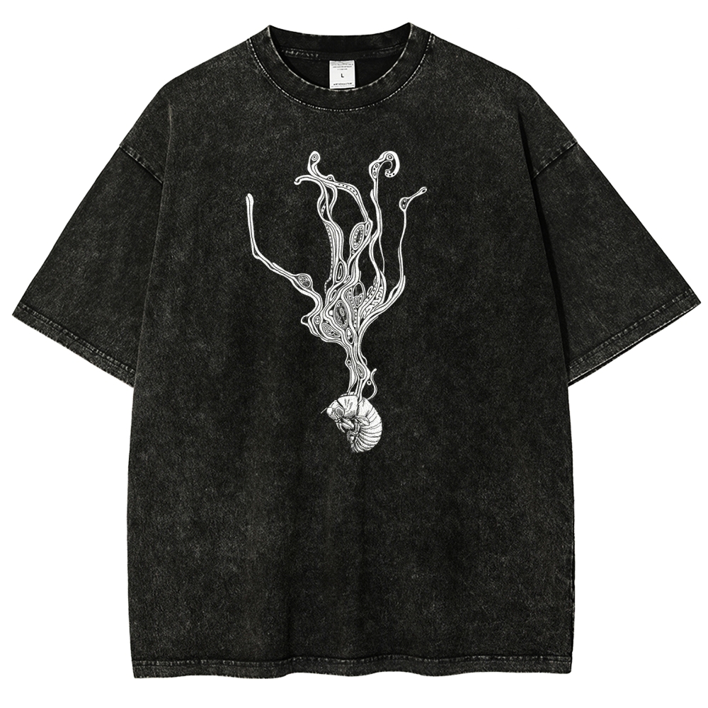 The Summer Hikaru Died Unisex Fit Washed T-Shirt 2508012855