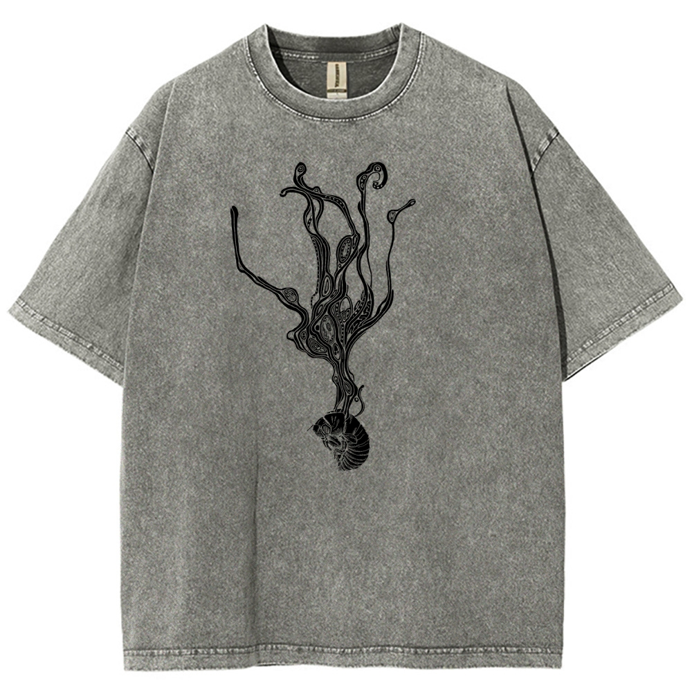 The Summer Hikaru Died Unisex Fit Washed T-Shirt 2508012855
