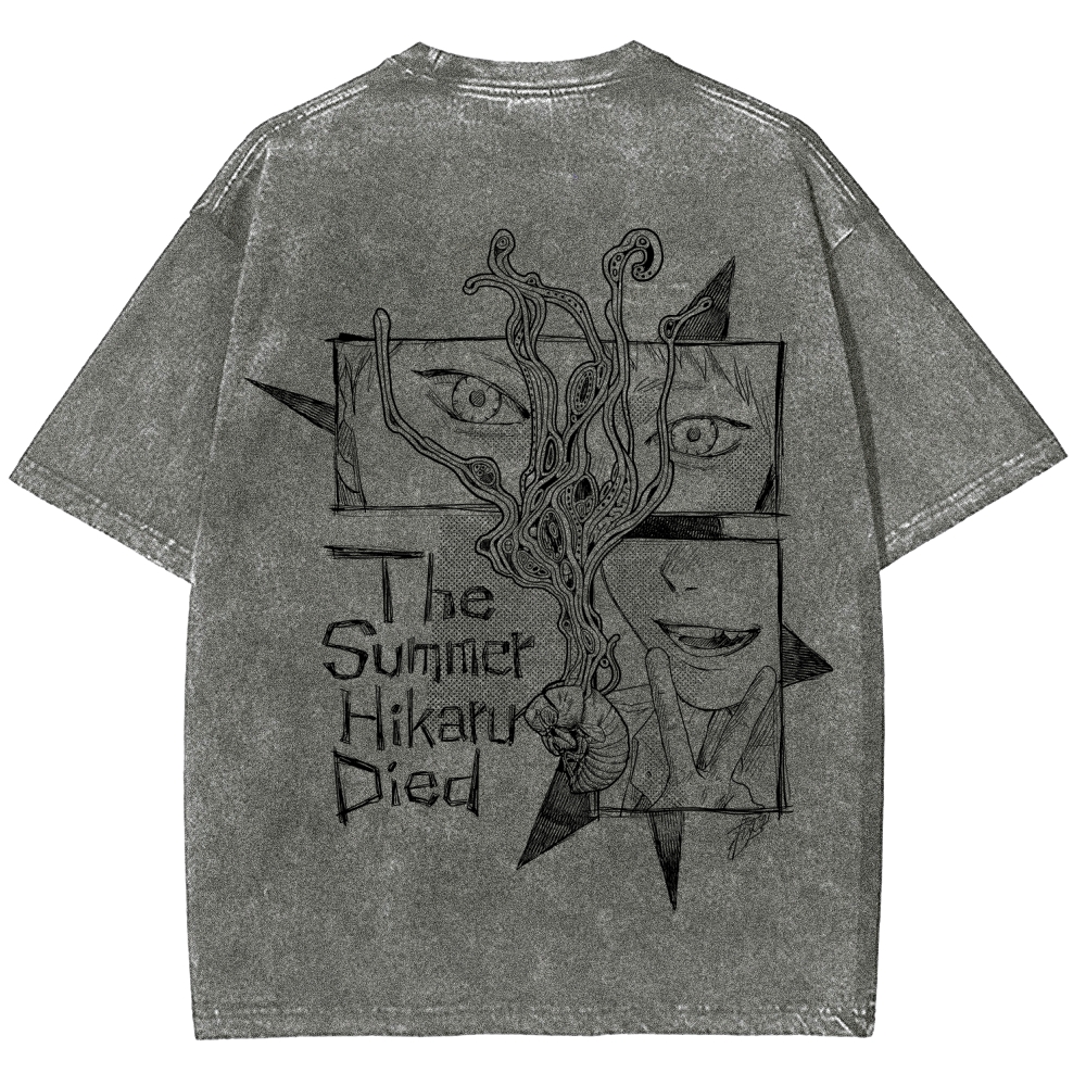 The Summer Hikaru Died Unisex Fit Washed T-Shirt 2508012855
