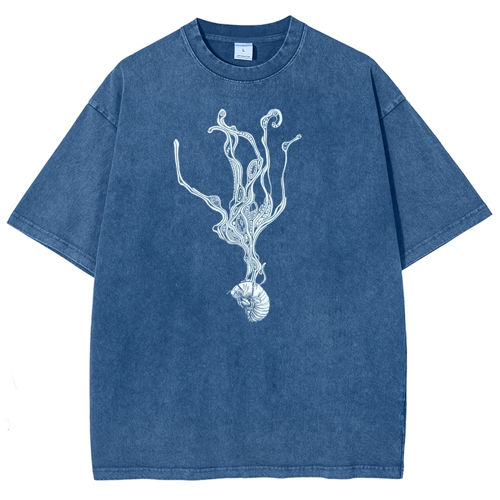 The Summer Hikaru Died Unisex Fit Washed T-Shirt 2508012855