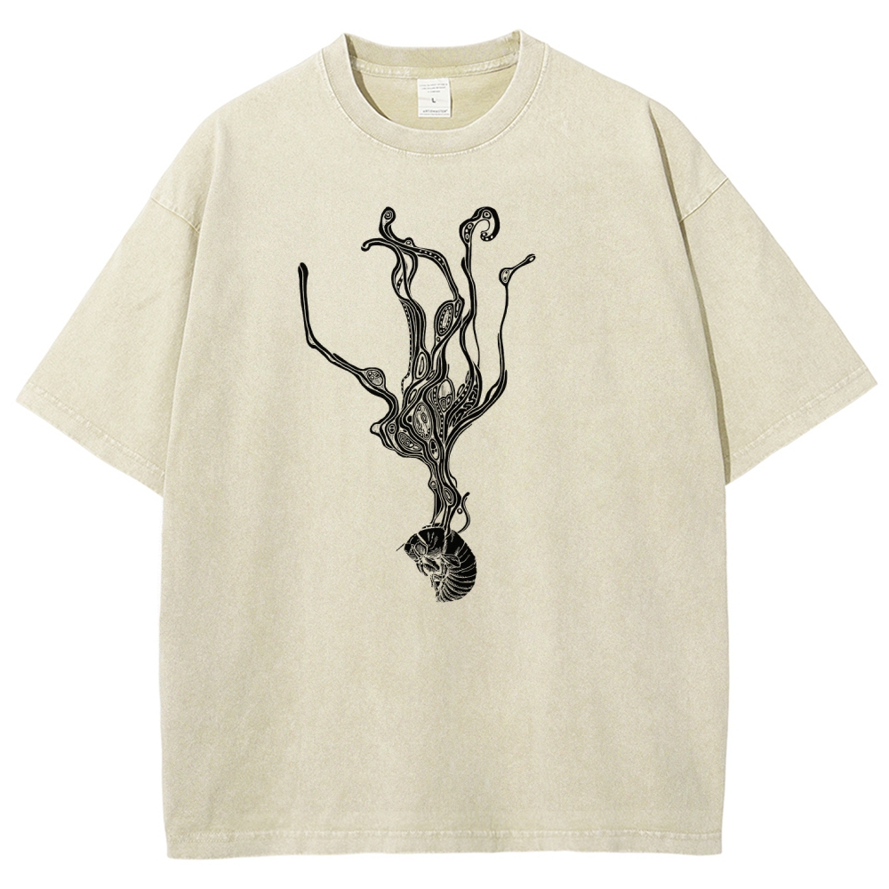 The Summer Hikaru Died Unisex Fit Washed T-Shirt 2508012855