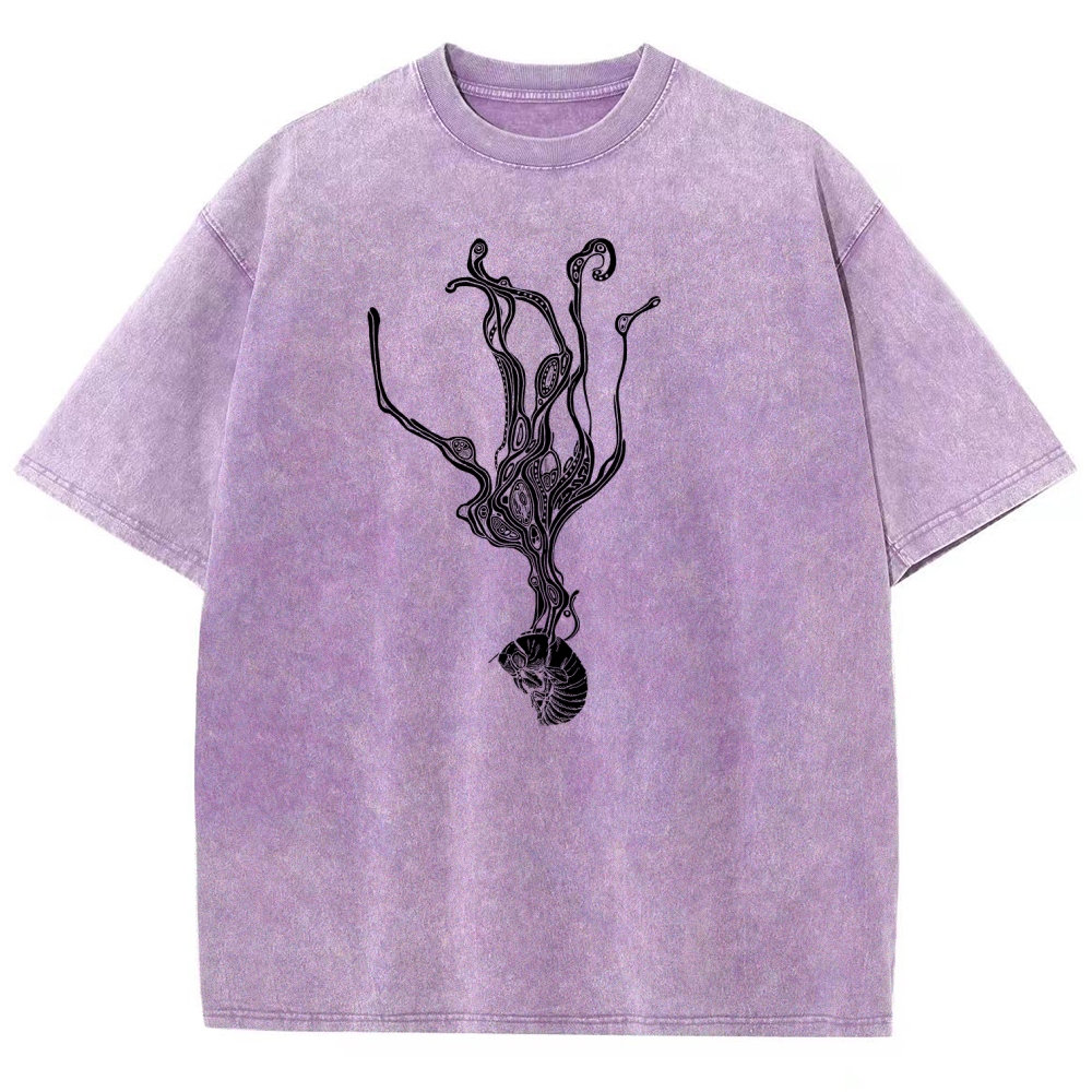 The Summer Hikaru Died Unisex Fit Washed T-Shirt 2508012855
