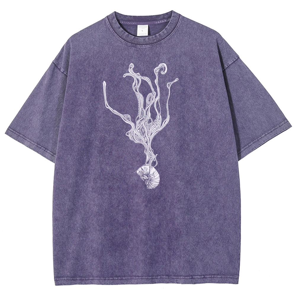 The Summer Hikaru Died Unisex Fit Washed T-Shirt 2508012855