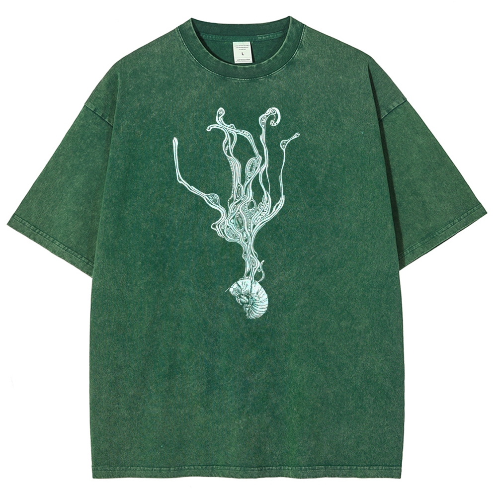 The Summer Hikaru Died Unisex Fit Washed T-Shirt 2508012855