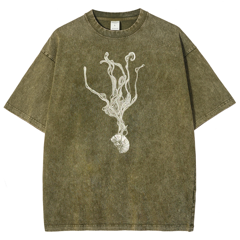 The Summer Hikaru Died Unisex Fit Washed T-Shirt 2508012855