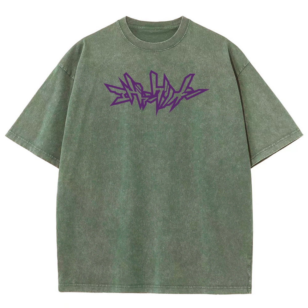 Neon Genesis Evangelion Unisex Fit Washed T-Shirt 2508012958