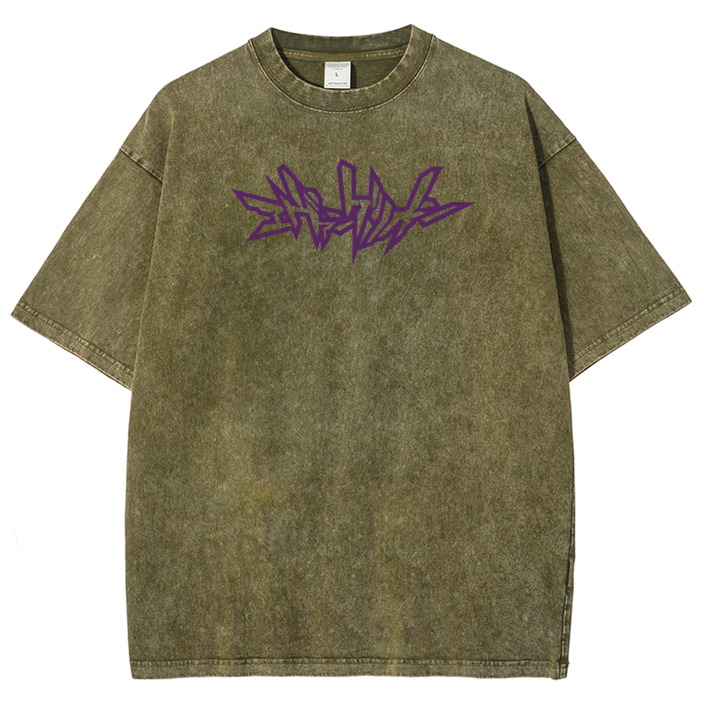 Neon Genesis Evangelion Unisex Fit Washed T-Shirt 2508012958