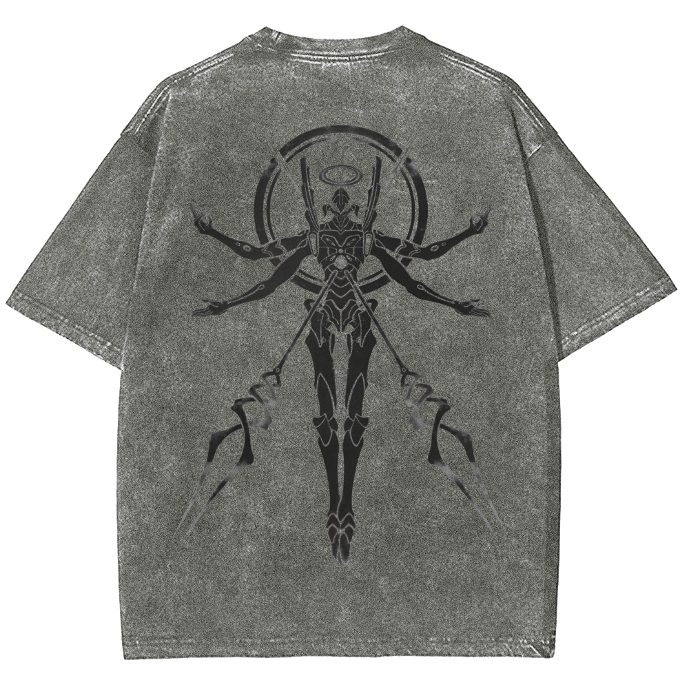 Neon Genesis Evangelion Unisex Fit Washed T-Shirt 2508012962