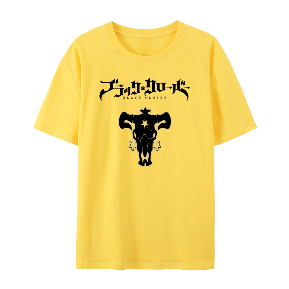 Black Clover Casual Short Sleeve T-Shirt 2508014154